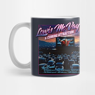 Back Logo -1982  Lewis McVay & Coming Attraction Mug